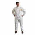 Cordova C-Max SMS Coverall - White, Elastic Wrists, Elastic Ankles, 2XL, 12PK SMS2002XL